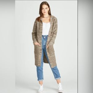 Vigoss Hooded Sweater Cardigan